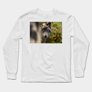 Gray Wolf Long Sleeve T-Shirt